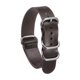 thumbnail image 1 of Correa de reloj de cuero genuino Uxcell de 18 mm, correa de reloj de liberación rápida con hebilla de metal plateado para hombres y mujeres, marrón oscuro, 1 of 7