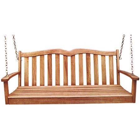 2-Person Wooden Porch Swing