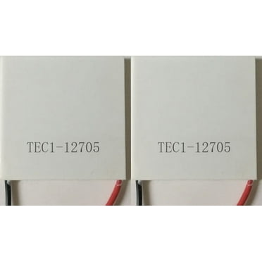 2 Pcs TEC1-12705 Thermoelectric Cooler Peltier 50W