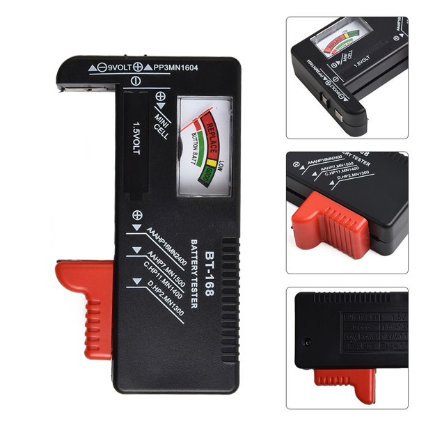 Handheld Universal Analogue Battery Tester Tool 1.5V AA AAA C D 9V