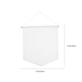 thumbnail image 2 of CHICHUMID 3Pcs Canvas Wall Banner With Plain Blank Design, 2 of 7