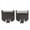 Black, variant on 2Pcs Hair Clipper Limit Comb Cutting Guide Replacement Hair Trimmer Shaver Tool