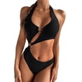 thumbnail image 1 of Female Swimwear Bandage Swimsuit Sexy Bandage Bikini Swimwear Bathing Suit, 1 of 4