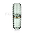 thumbnail image 2 of RUNROTOO 1 Set Portable Toothbrush Storage Carrying Case in Green Color Style, 2 of 6