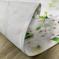thumbnail image 5 of Ambesonne Flower Place Mats Set of 4, White Spring Blossoms, Standard Size, White Green, 5 of 6