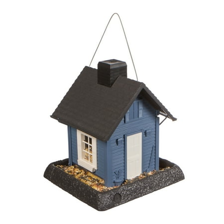 North States Blue Cottage Bird Feeder