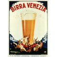 thumbnail image 2 of Vintage Apple Collection 18x24 White Modern Wood Framed Museum Art Print Titled - Birra Venezia, 2 of 4
