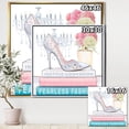 thumbnail image 2 of Pink Fashion high heels III - Posh & Luxe Framed Canvas, 2 of 3