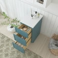 thumbnail image 4 of Vanity Art 15" W Birch Plywood Freestanding Single Base 3 Drawers Storage Cabinet, 4 of 9