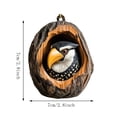 thumbnail image 3 of Forest Animal Christmas Ornaments,3D Animal Christmas Tree Ornaments,Funny Forest Animal Ornaments for Hanging Decoration Gift for Animal Lovers & Christmas Basket Stuffers, 3 of 6