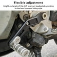 thumbnail image 4 of Motorcycle Adjustable Folding Gear Shifter Aluminum Alloy Gear  Pedal Lever Fit For F800GS F700GS F650GS, 4 of 8