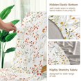 thumbnail image 5 of Yayeee 2 Pack Dining Chair Covers Stretch Parson Chairs Slipcovers Seat Protector, Small Floral Pattern, 5 of 6
