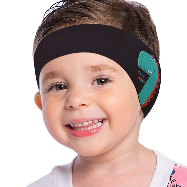 Diadema de natación MoKo Cute Dinosaur a prueba de agua para niños