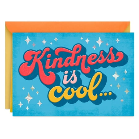 Hallmark Thank You Card (Kindness Is Cool)