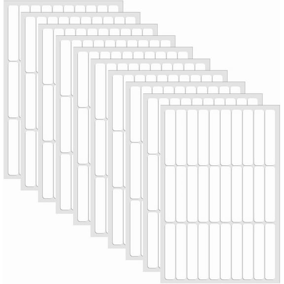 10 Sheets Double Sided Tape Nail Tape Clear Adhesive Sticky for DIY