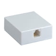 thumbnail image 2 of Audiovox TP265WHN Standard Size Modular Phone Jack - White, 2 of 2