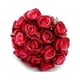 thumbnail image 1 of Ramo de flores artificiales Billuyoard 18 cabezas de rosas Rojo oscuro, 1 of 6