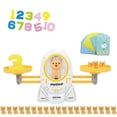 thumbnail image 1 of Wweixi Math Match Game Board Toys Space Kitten Puppy Match Balancing Scale Number Balance Game Kids Educational Toy Yellow, 1 of 6