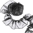 thumbnail image 1 of Cinta decorativa ANCIRS, encaje de organza negra de 3 yardas, 1 of 7