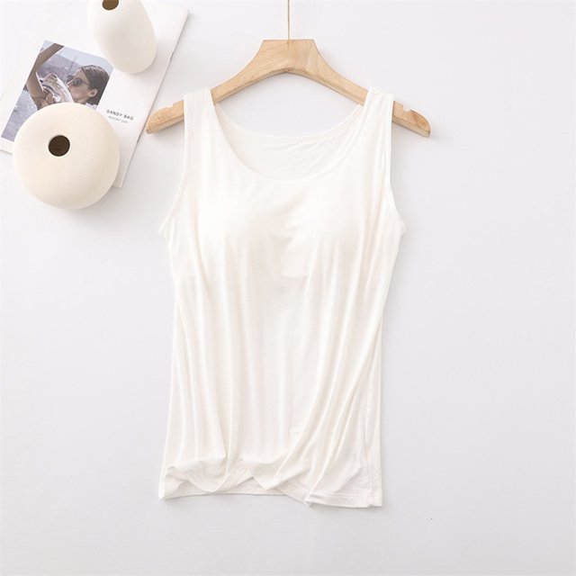 Womens Built in Shelf Bra Tank Tops Sleeveless Racerback Workout Yoga Tops