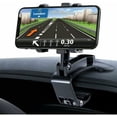 thumbnail image 1 of Support de Cellulaire pour Tableau de Bord, Support de Téléphone de Voiture Rotatif à 360 Degrés pour iPhone et Android, Support de Téléphone de Voiture Sécurisé pour une Grand Compatibilité (4.0-7.0 Pouces), 1 of 5