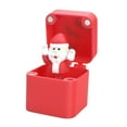 thumbnail image 3 of Adorno de caja de bromas navideñas, ligero, divertido, para bromas prácticas, decoración novedosa Caja roja de Santa, 3 of 9