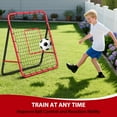 thumbnail image 3 of Riedhoff Soccer Rebounder Net Adjustable with Pitching Target, 3.28' x 3.28', Red, 3 of 6