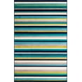 thumbnail image 2 of Rugs.com Azalea Collection Rug – 5' x 8' Teal Medium Rug Perfect For Bedrooms, Dining Rooms, Living Rooms, 2 of 8