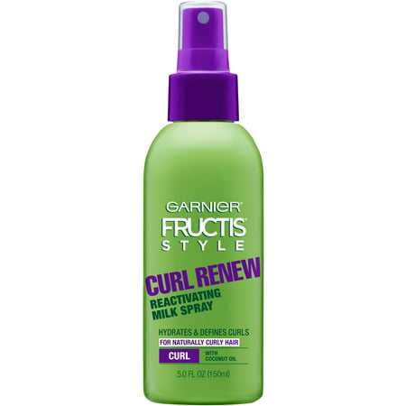 Garnier Fructis Style Curl Renew Reactivating Milk Spray Natural Hair Garnier Fructis Style Curl Renew Reactivating Milk Spray Natural Hair