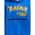 thumbnail image 3 of Pokémon Boys Gym Badges Fleece Hoodie, Sizes 4-18, 3 of 3