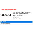 thumbnail image 2 of Fuel Injector O-Ring Kit - Compatible with 1995 - 2003 Ford Windstar 1996 1997 1998 1999 2000 2001 2002, 2 of 2