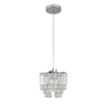thumbnail image 5 of 3Pcs Contemporary Crystal Pendant Light, Modern Chandelier Light Hanging Ceiling Light Fixture with Adustable Chain for Kitchen Island Dining Room, 5 of 8