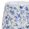 thumbnail image 2 of Safavieh Ceramic Blue Birds Garden Stool with Blue Pattern, 2 of 2
