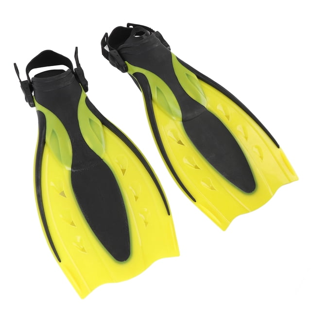 Short , Increased Kicking Efficiency,Diving Fins with Mesh Carrying Bag Elastic and Soft Material for Adult