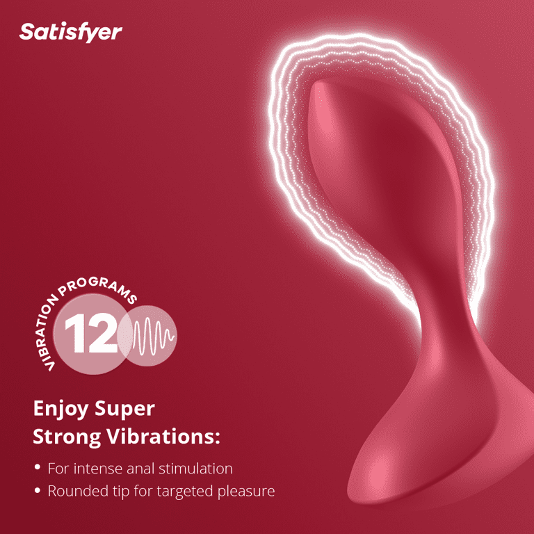 satisfyer backdoor lover vibrating butt plug Vibrating Anal Plug Spice it up New Edition Glory Dark green main image 1