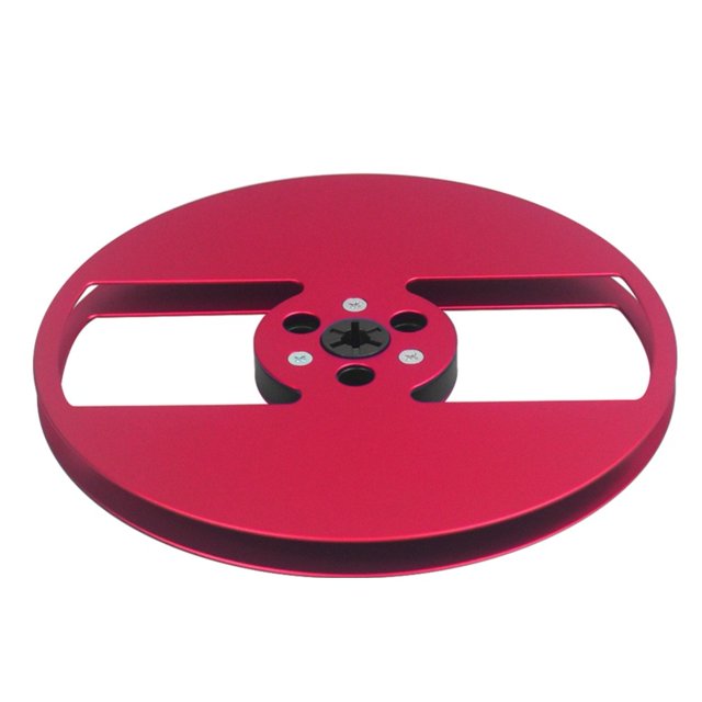 Carrete de recogida vacío de 1/4 7 pulgadas para TEAC, carrete abierto cinta de sonido carrete vacío para buje