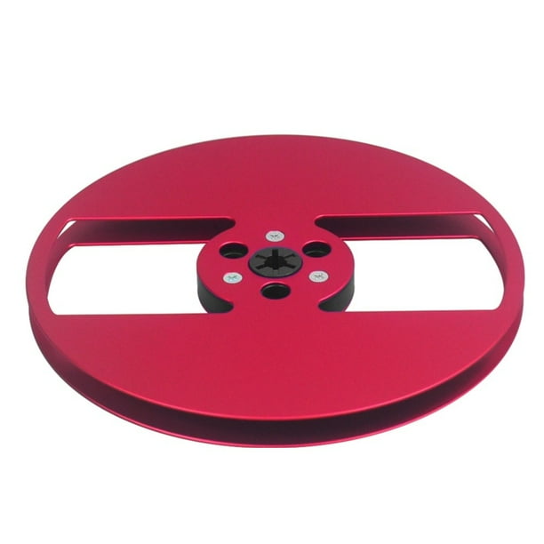 Carrete de recogida vacío de 1/4 7 pulgadas para TEAC, carrete abierto cinta de sonido carrete vacío para buje