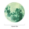 thumbnail image 3 of Vikakiooze Home Decor , Glowing Luminous Moon Planet Space Wall Sticker Decal In The Dark, 3 of 3