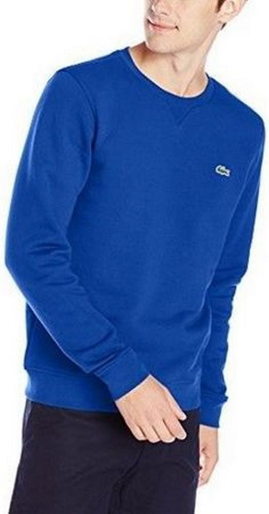 blue lacoste sweatshirt