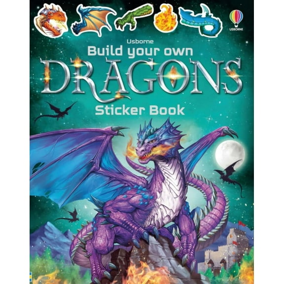 Simon Tudhope: Build Your Own Dragons Sticker Book (Paperback)