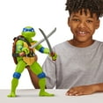 thumbnail image 5 of Teenage Mutant Ninja Turtles: Mutant Mayhem 12” Giant Leonardo Figure by Playmates Toys, 5 of 8