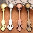 thumbnail image 4 of Vintage Royal Flower Spoon Retro Handle Coffee Stir Desert Tea Spoon Kitchen Mini Tableware Cup Decoration, 4 of 5
