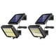 thumbnail image 3 of Lámpara de pared con sensor de movimiento PIR impermeable para Jardín solar LED 160COB Likrtyny, 3 of 7
