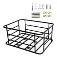 thumbnail image 1 of Bike Rear Basket Detachable Luggage Rack Takeaways Carrier Rear Bike Cargo Rack M, 1 of 8