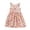 Sky Blue, variant on RTKFRFLM Girls Floral Print Sundress Sleeveless Cute Tiered Dress for Kids Multicolour 8-9 Years