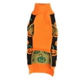 thumbnail image 1 of Suéter De Halloween Para Perros, Suave Y Cómodo, Fácil De Usar, Suéteres Para Perros Con Cara Sonriente De Calabaza Múltiple Para Cachorros Para Reuniones Familiares En El, 1 of 7