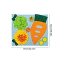 thumbnail image 3 of Qiopertar Pet Sniffing Mat, Slow Feeder Foraging Mat for Rabbits Hamsters Dogs, Interactive Scent Training Enrichment Toy with Hidden Pockets, Machine Washable Plush Odor Puzzle Mat, 3 of 6