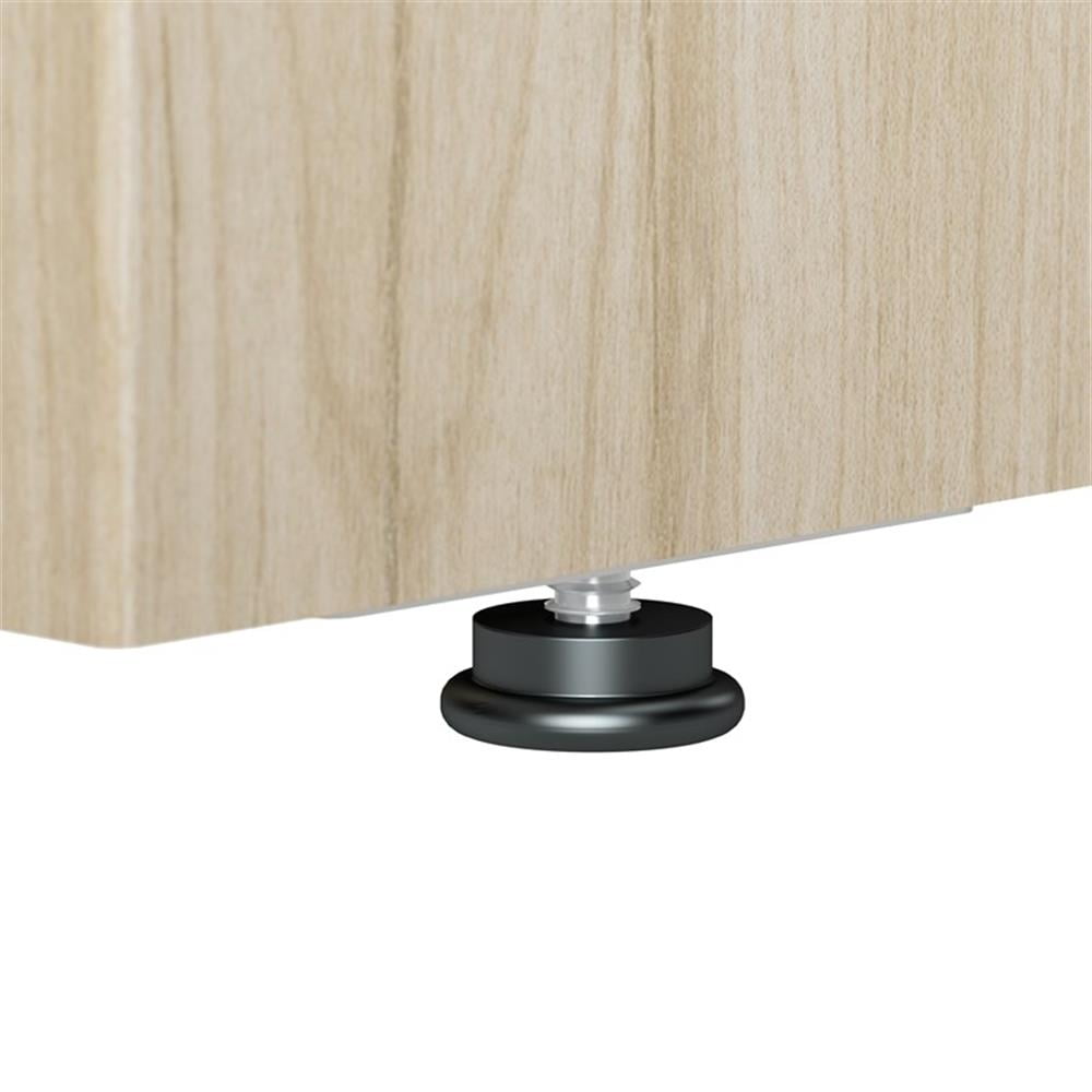 Arrive 72W x 72D L Shaped Reception Desk in Natural Elm - Engineered Wood