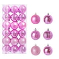 thumbnail image 3 of PuSpu Christmas Tree Decoration 36PCS Christmas Xmas Tree Bauble Hanging Home Party Ornament Decor 3CM, 3 of 3