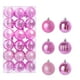 thumbnail image 3 of CLLC 36 Adornos Navideños para Árbol, Bolas Decorativas Irrompibles de Plástico PVC con Brillantina para Decoraciones de Fiestas, Bodas y Coronas (Rosa), 3 of 8
